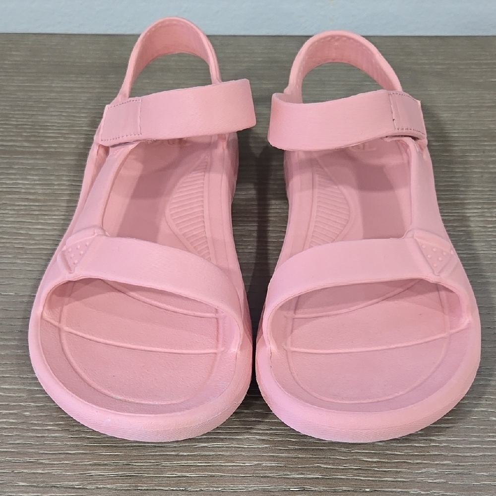 Pink Strappy Sandals - Picture 3 of 7